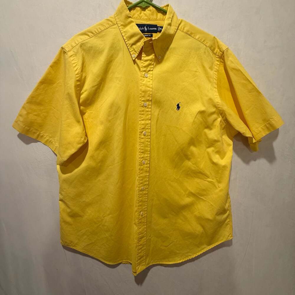 Polo Ralph Lauren Men's Classic Fit Short Sleeve Button Down Oxford Shirt XL